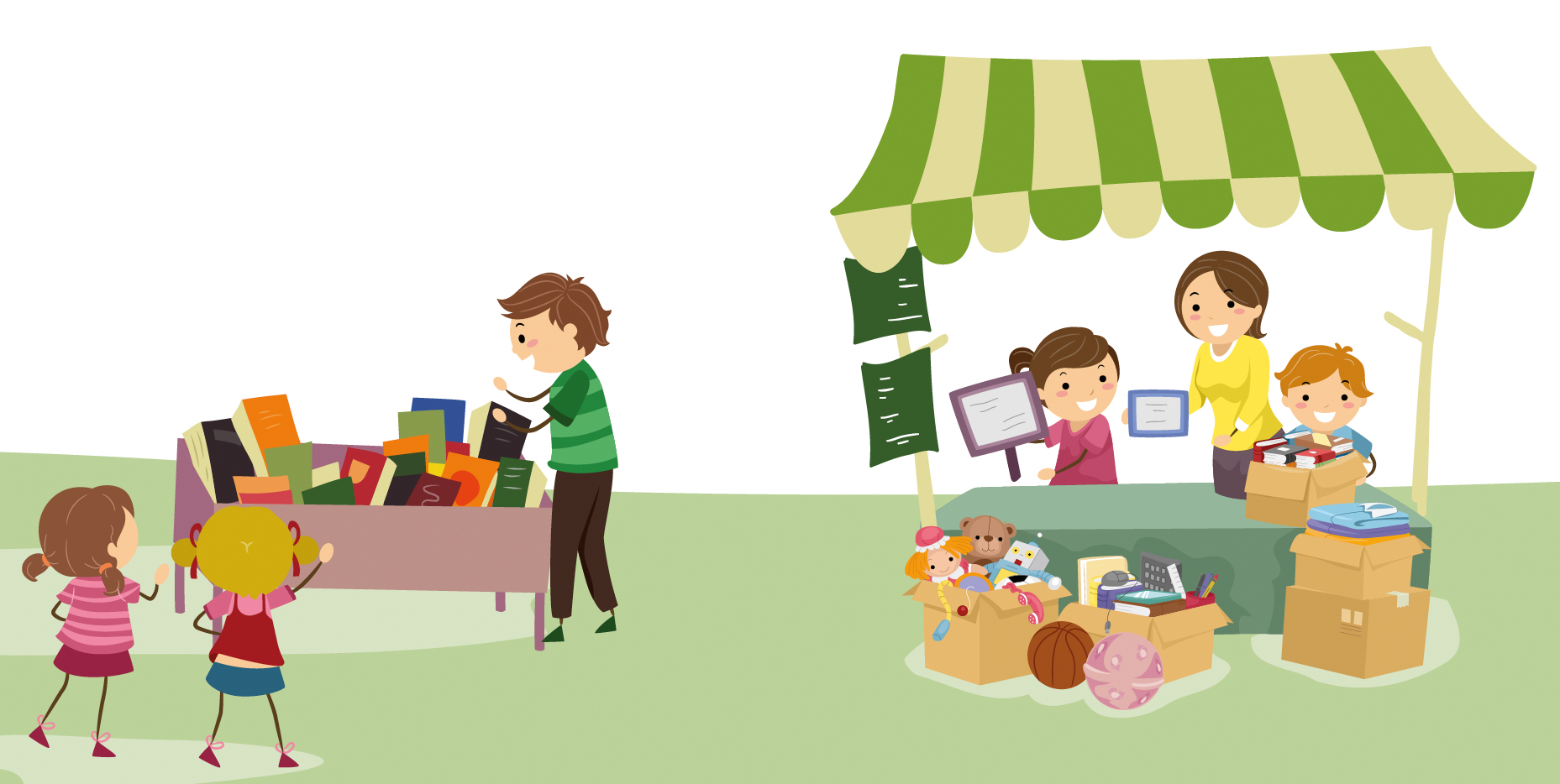 Flohmarkt in der Kita - KinderKinder