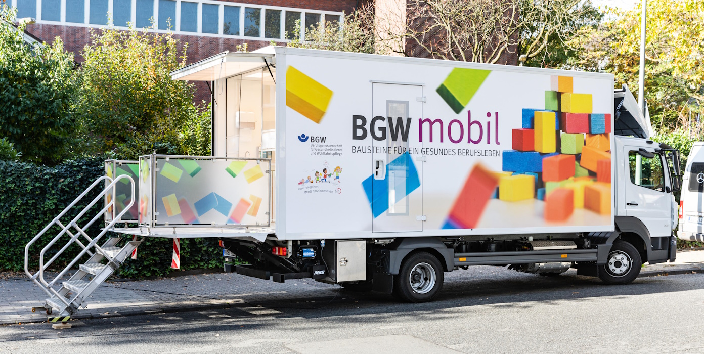 Gesundes Kita-Personal: „BGW mobil“ tourt durch Ludwigshafen